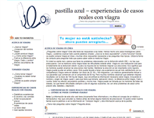 Tablet Screenshot of pastilla-azul.es